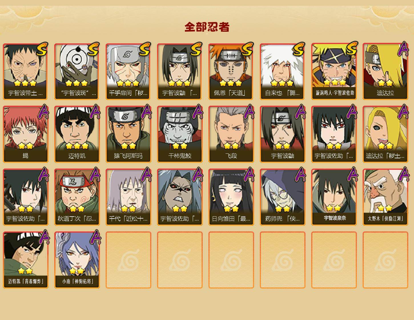 HYJM426087火影忍者账号详情图2