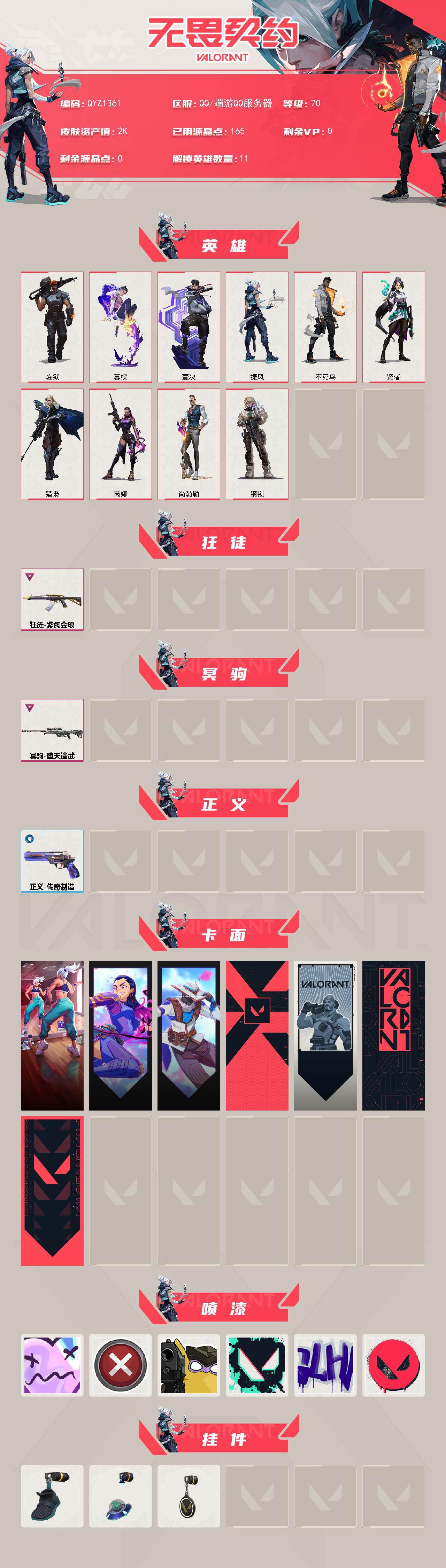 WWQEY425942无畏契约账号详情图2