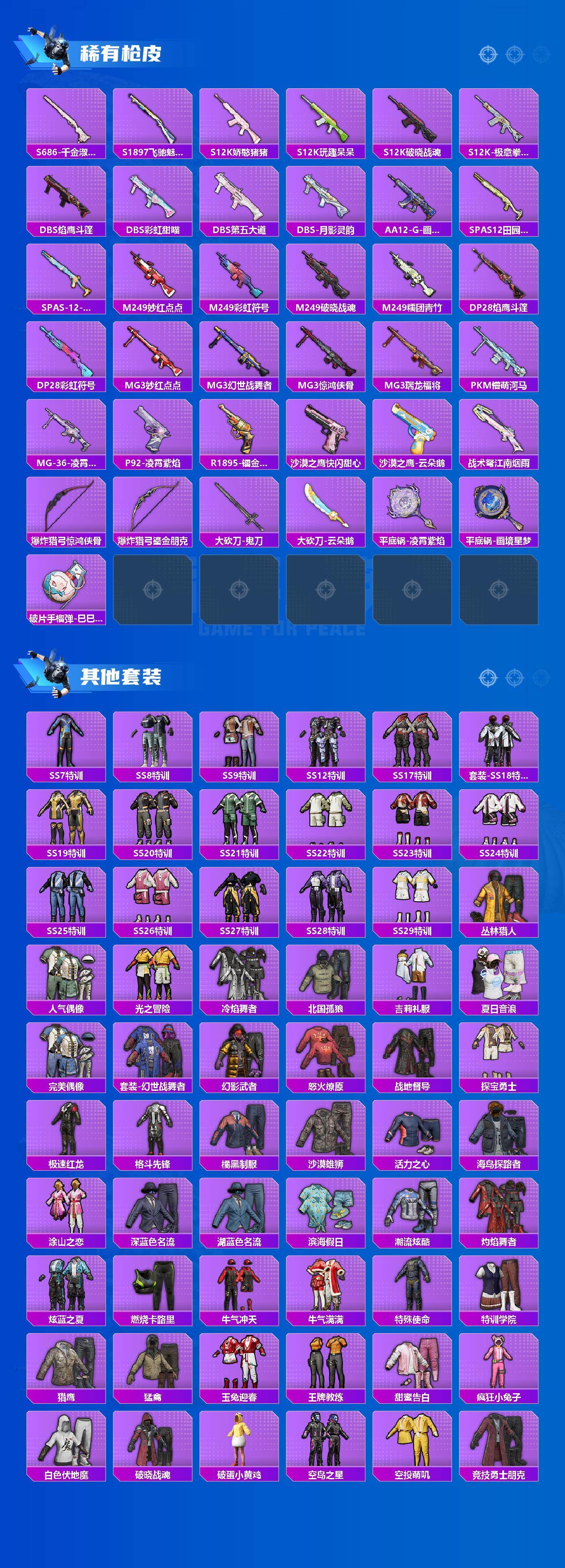 HPLX4155854和平精英账号详情图4