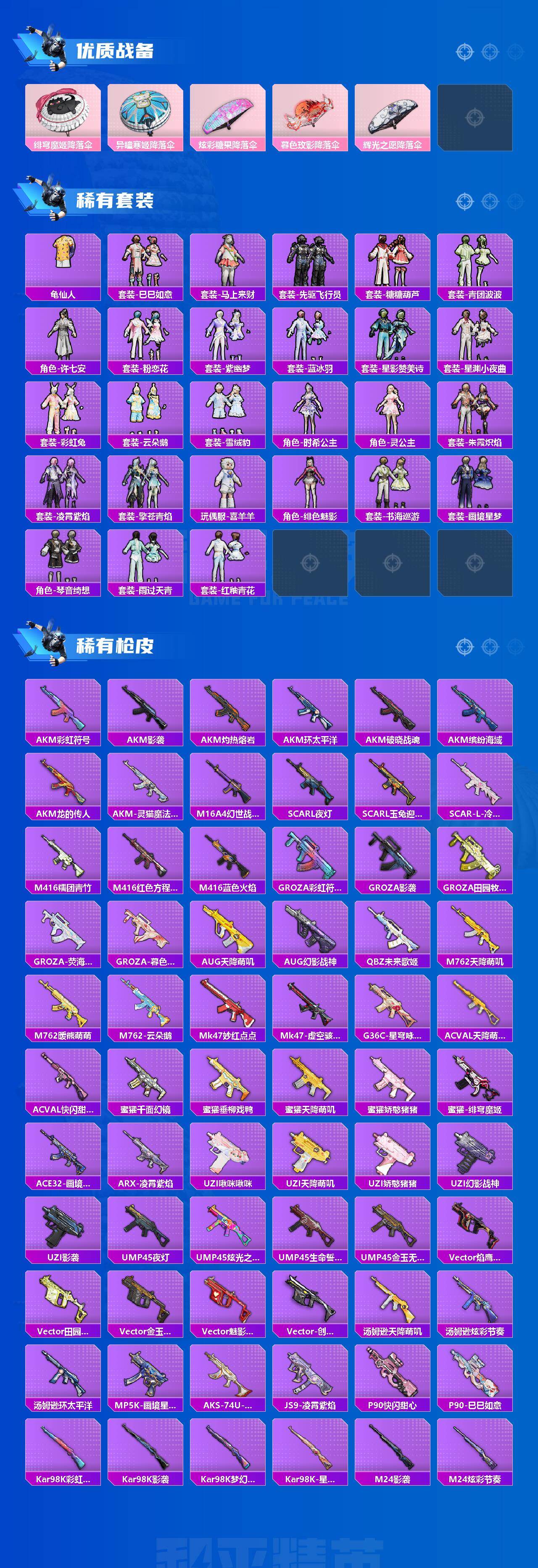 HPLX4154339和平精英账号详情图3