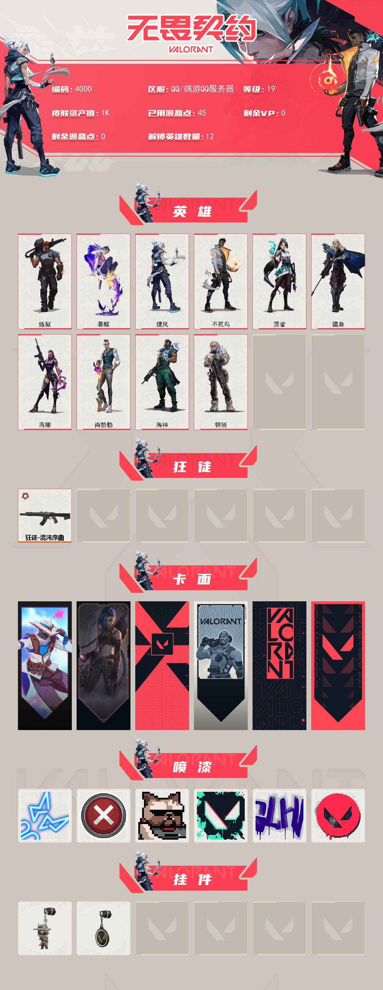 WWQXL426784无畏契约账号详情图2