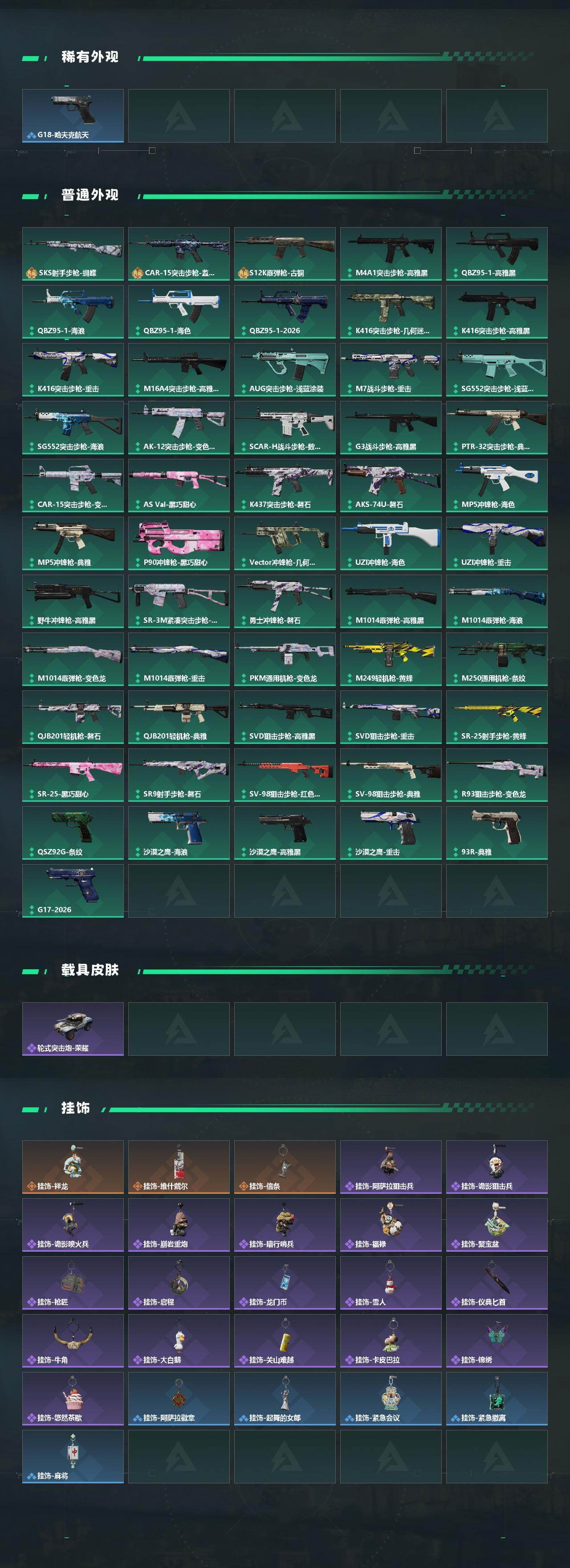 SJZQM486206三角洲行动账号详情图4