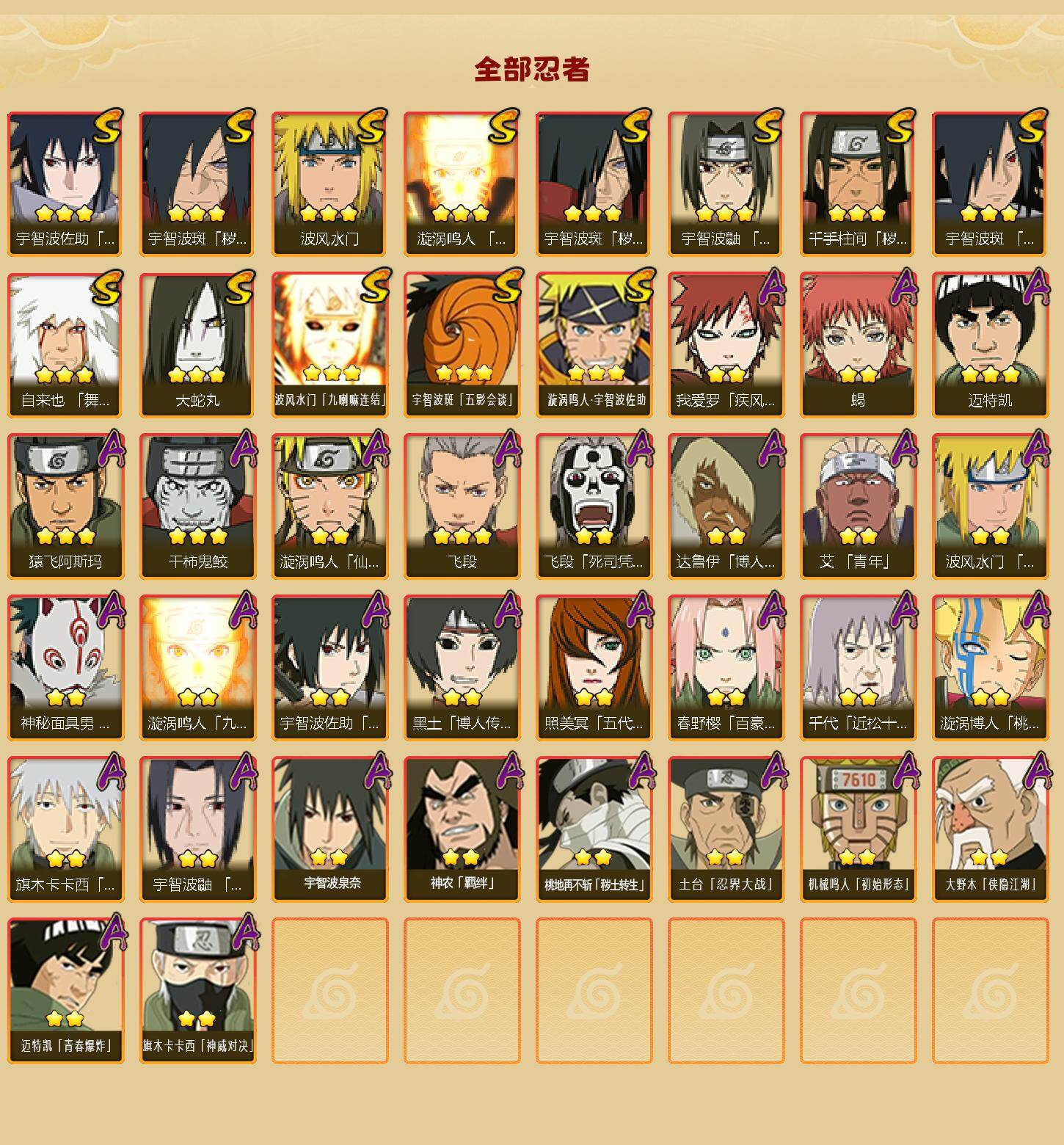 HYQM426217火影忍者账号详情图3