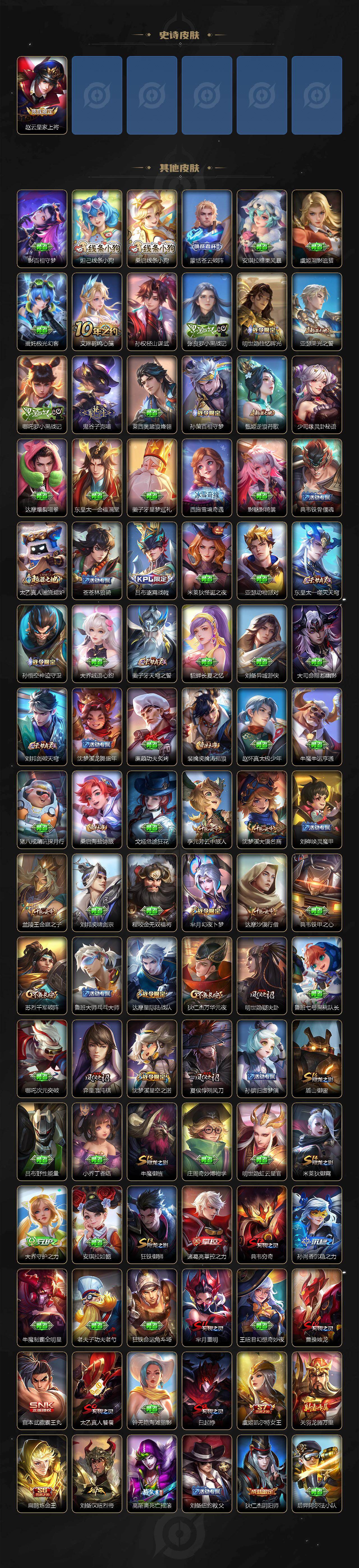 WZLX4277004王者荣耀账号详情图4