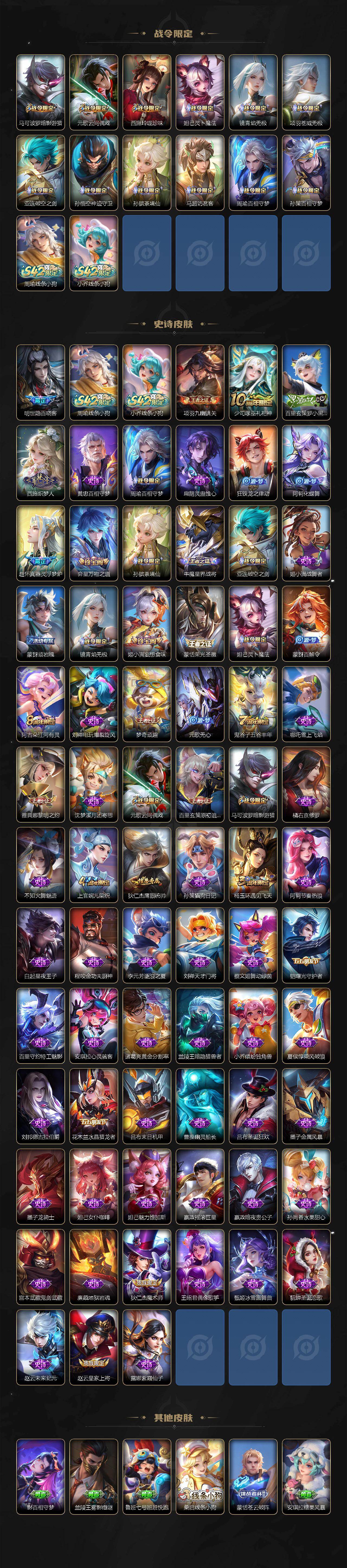 WZLX4282392王者荣耀账号详情图3 WZLX4282392王者荣耀账号详情图3