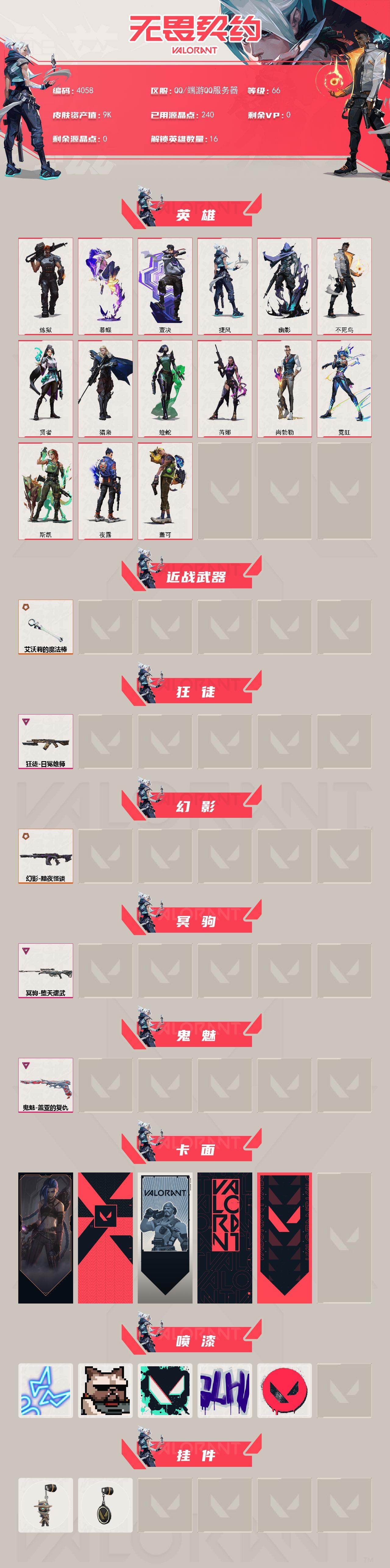 WWQXL426791无畏契约账号详情图2