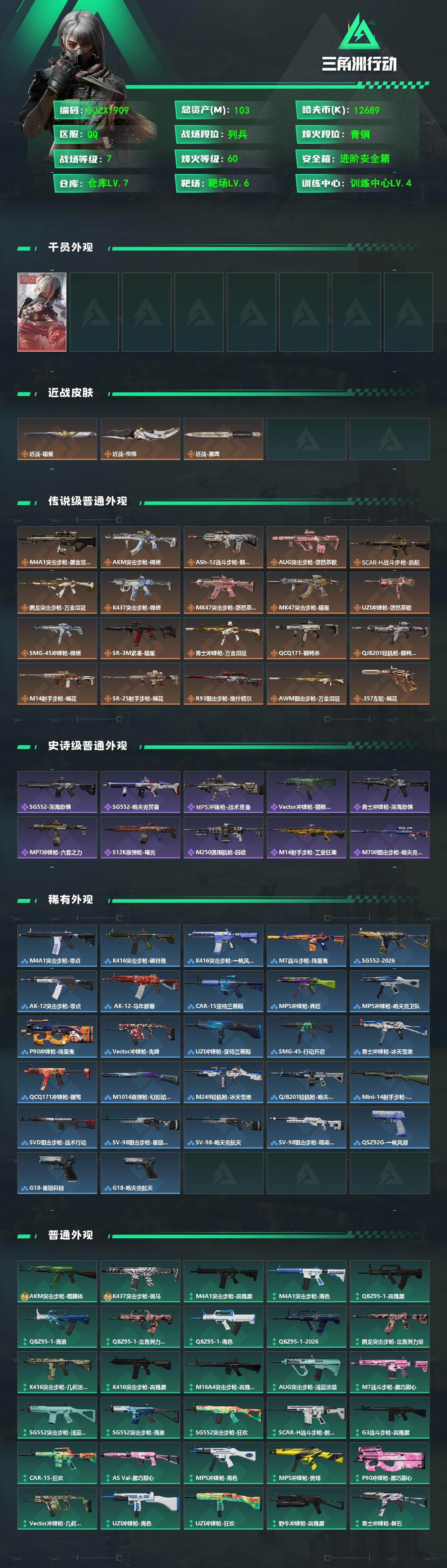 SJZEY488069三角洲行动账号详情图2