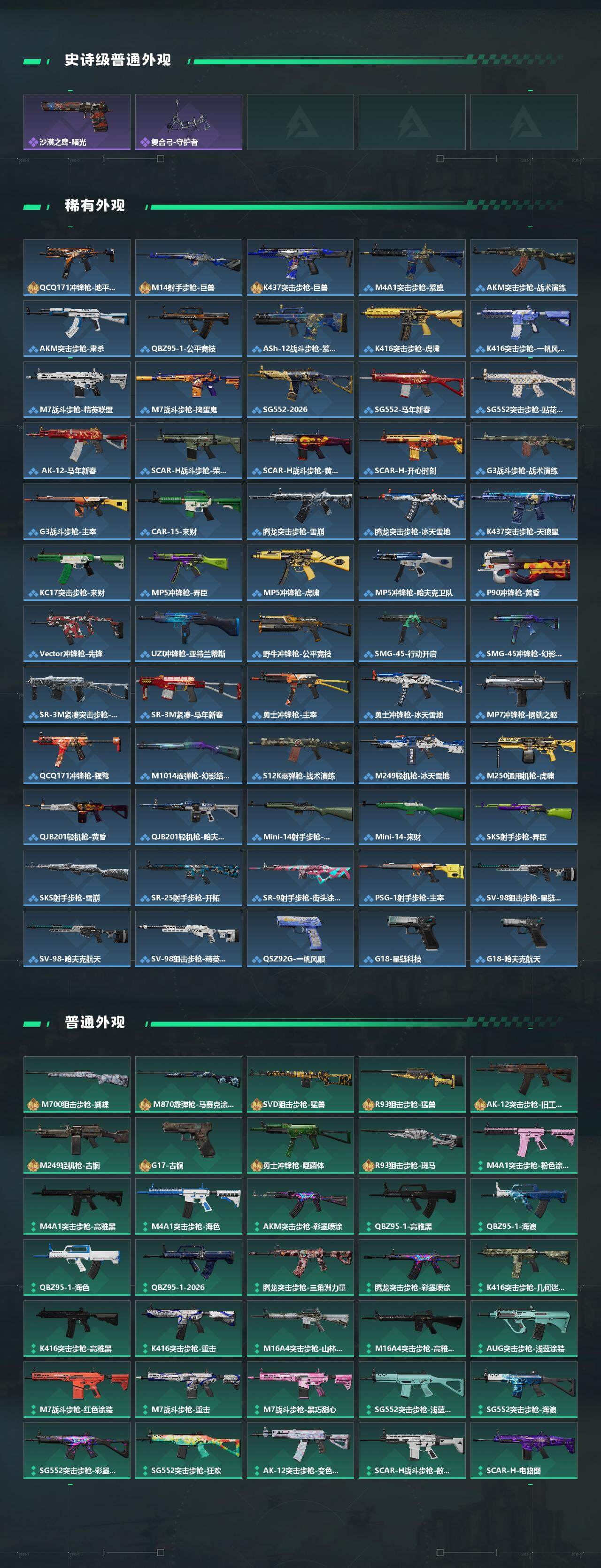 SJZQM4109501三角洲行动账号详情图4