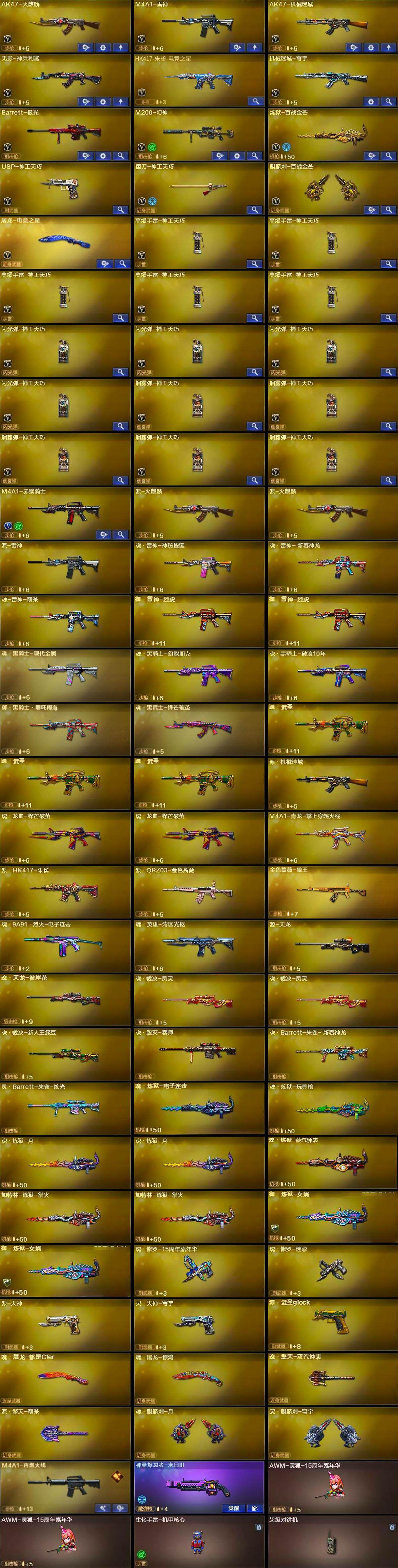 CFLX468884穿越火线账号详情图5