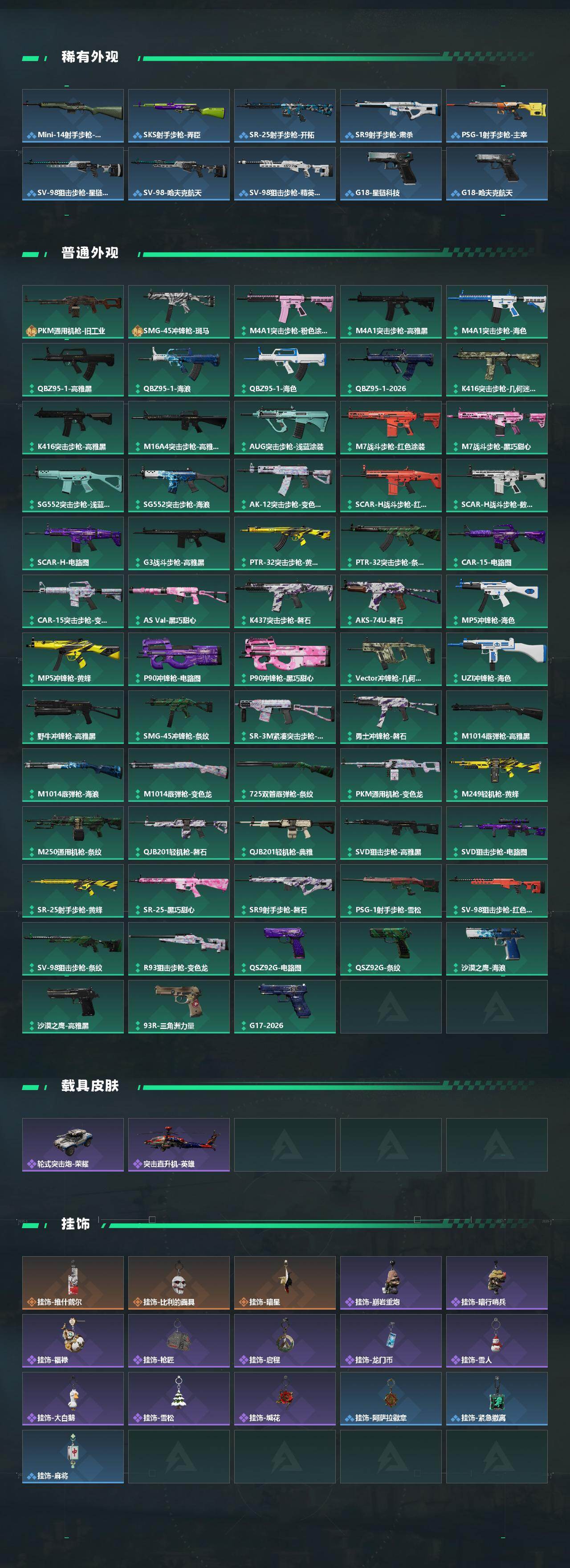 SJZQM4109727三角洲行动账号详情图4