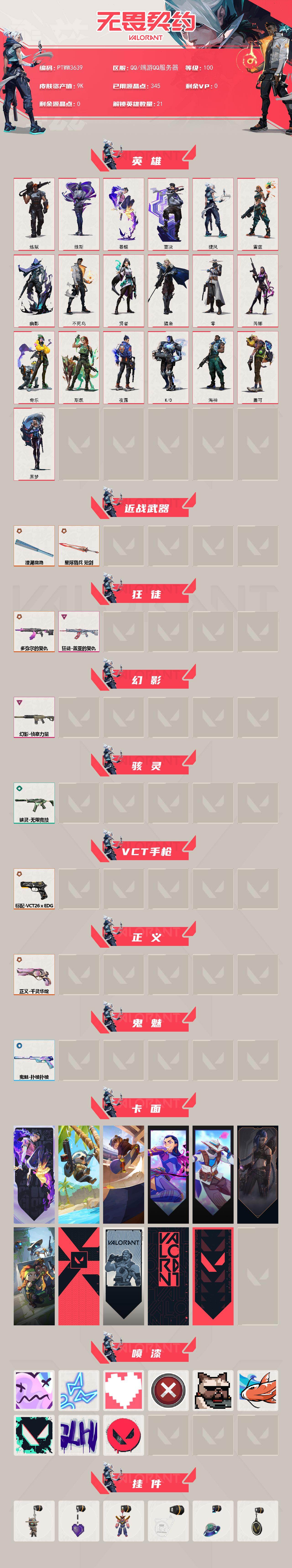 WWQQM427142无畏契约账号详情图3