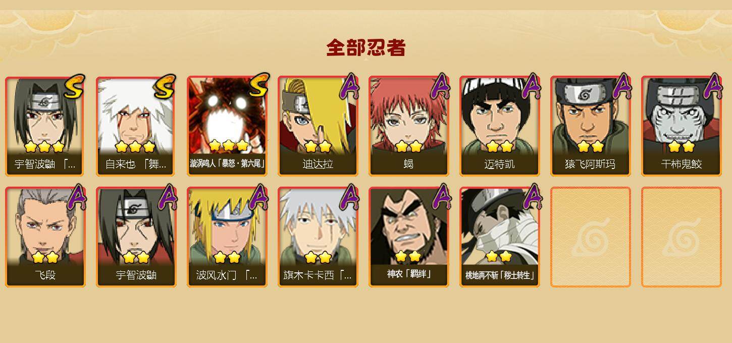 HYCMW425992火影忍者账号详情图2 HYCMW425992火影忍者账号详情图2