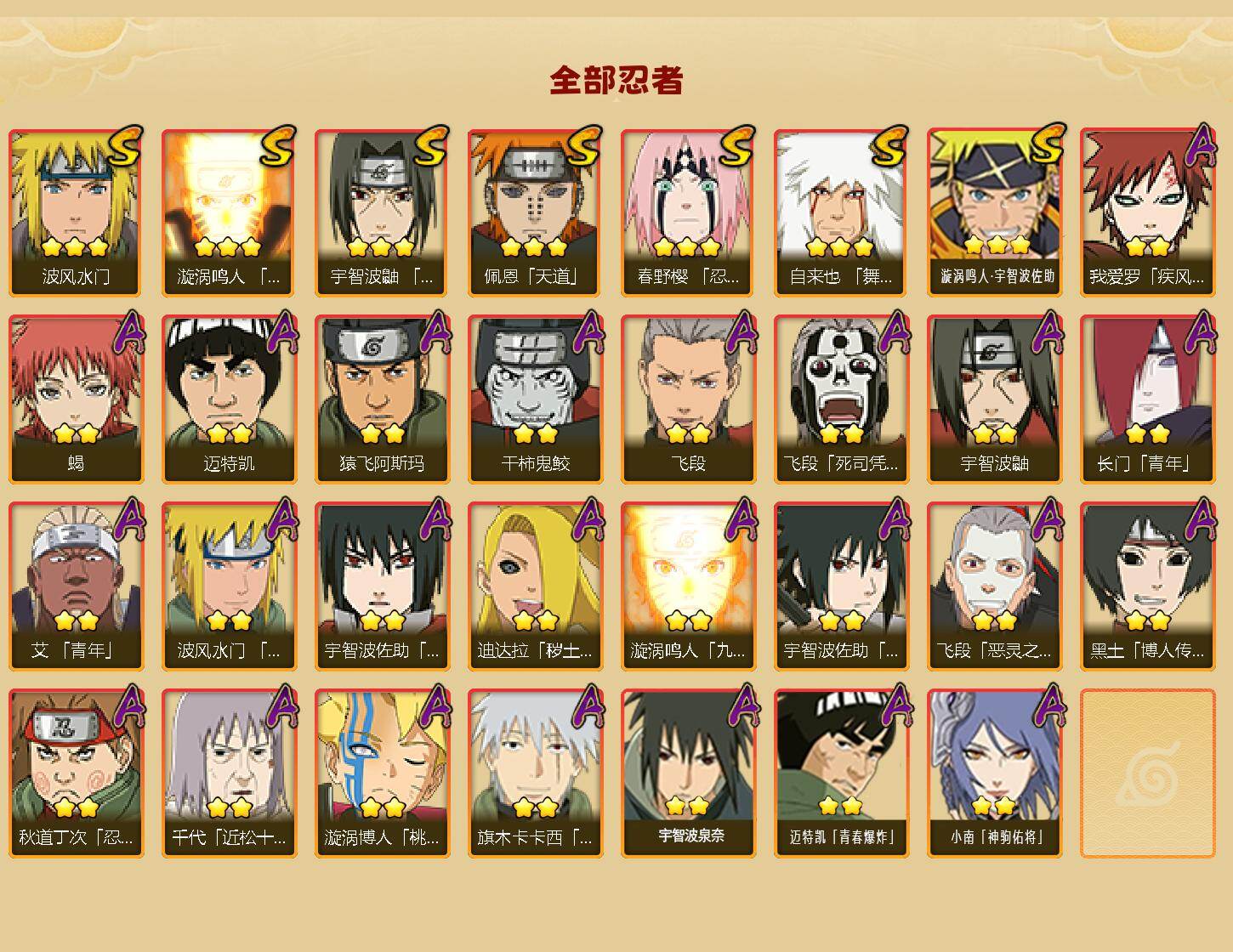 HYEY426704火影忍者账号详情图2