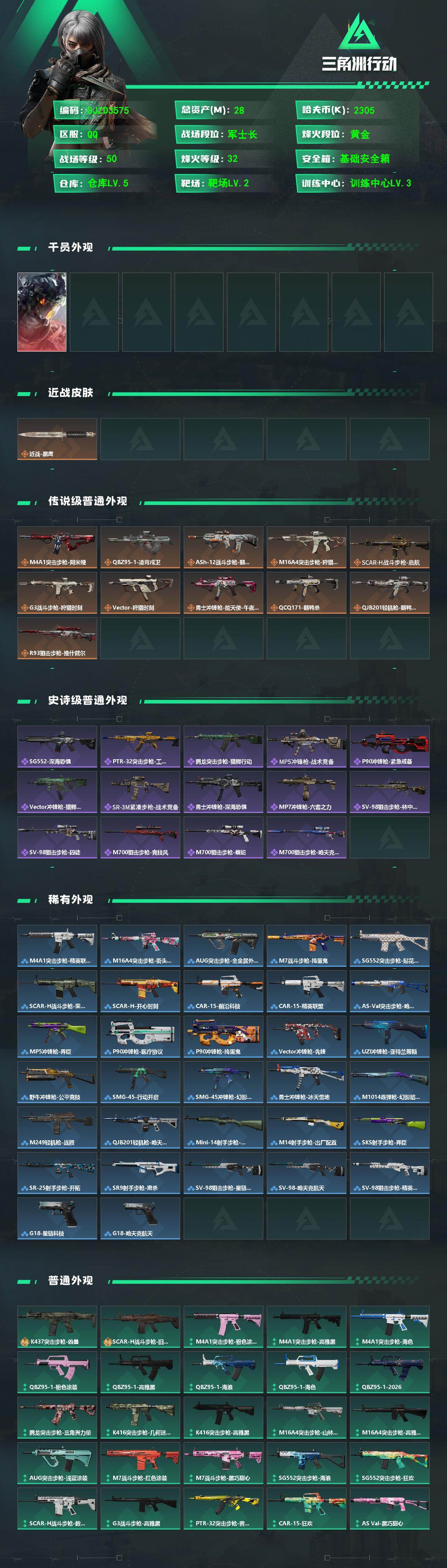 SJZEY487904三角洲行动账号详情图2