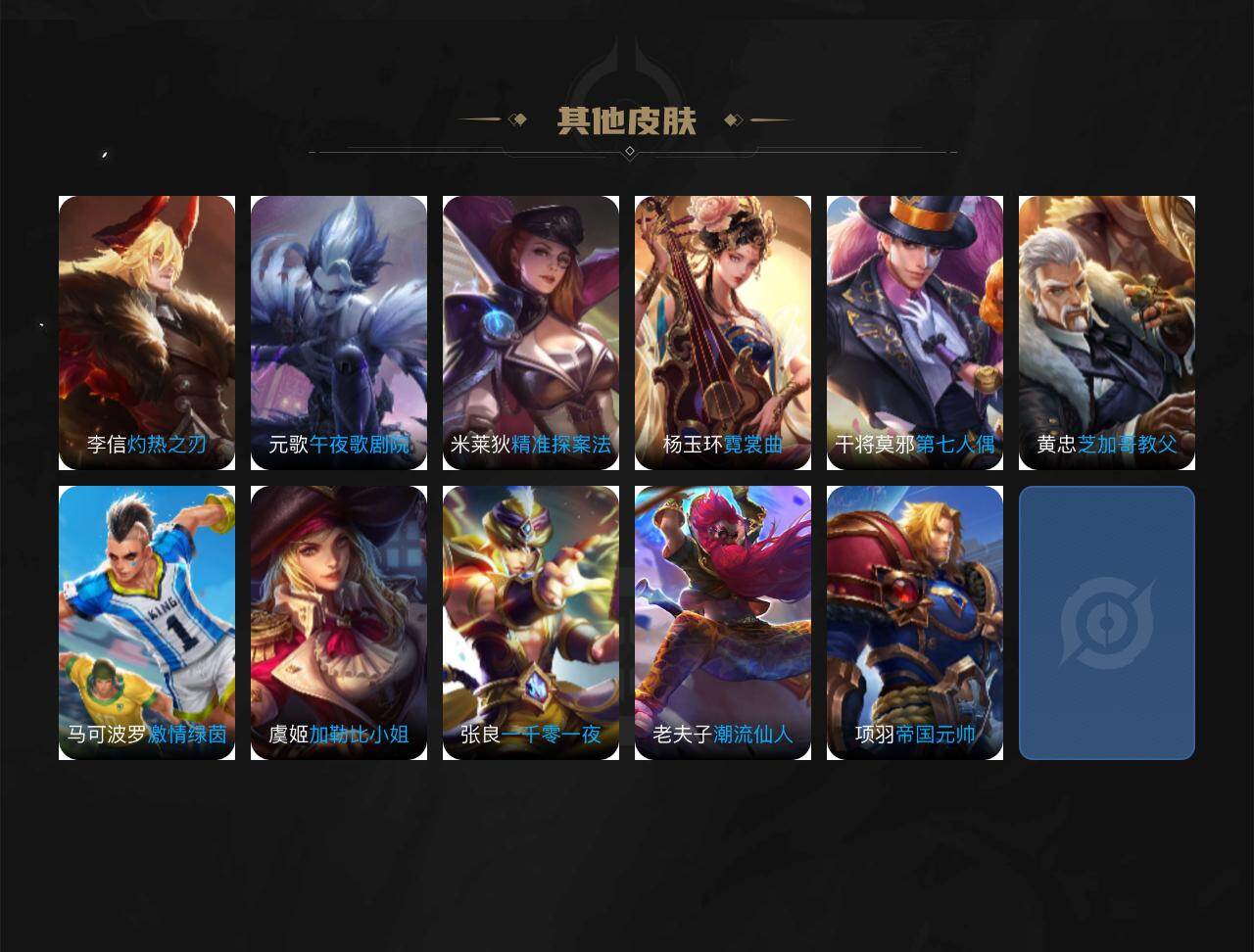 WZLX4280050王者荣耀账号详情图4