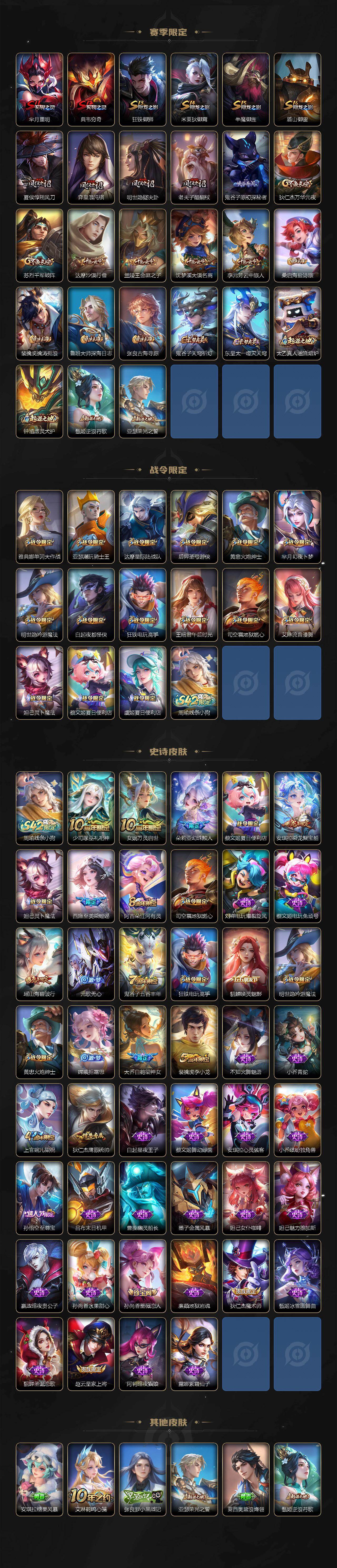 WZLX4280139王者荣耀账号详情图3 WZLX4280139王者荣耀账号详情图3