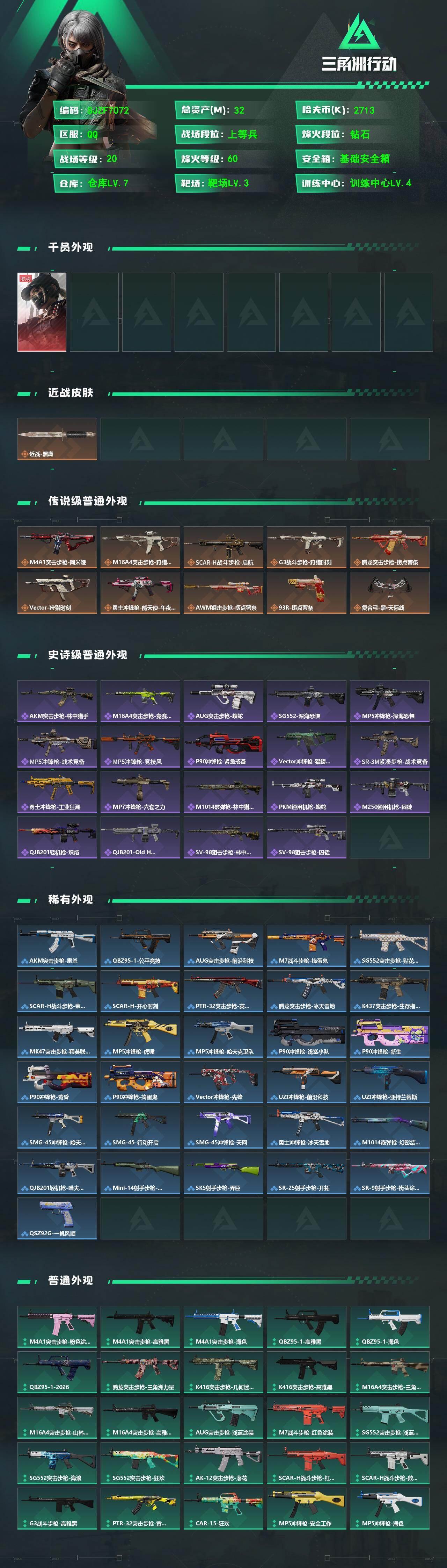 SJZEY488271三角洲行动账号详情图2