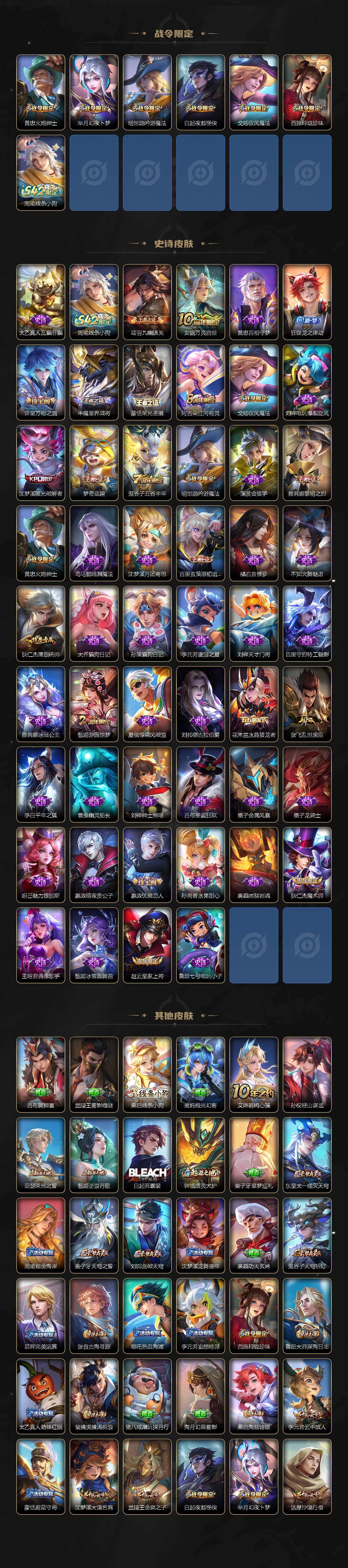 WZXS4303018王者荣耀账号详情图3