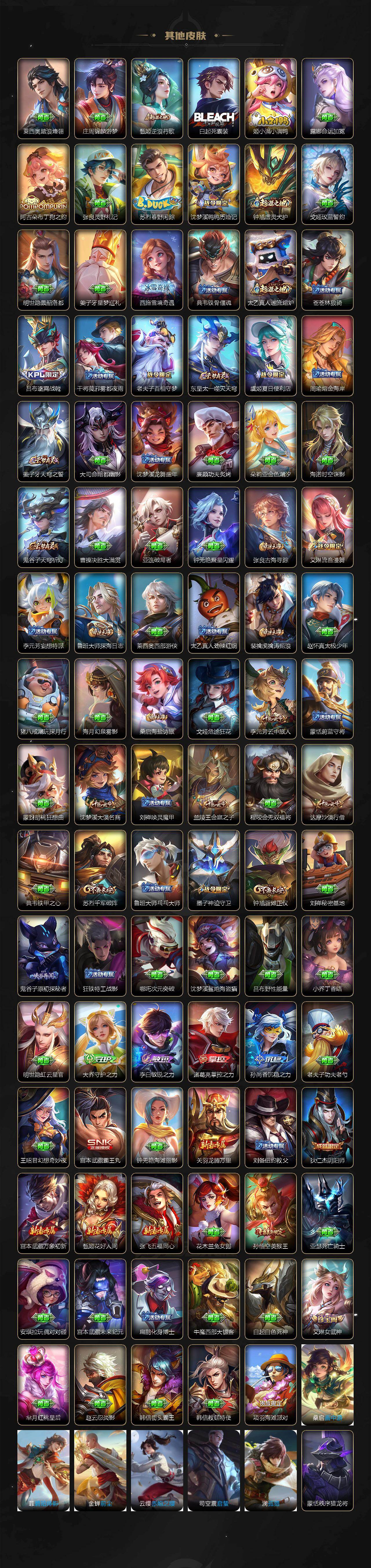 WZLX4280422王者荣耀账号详情图4