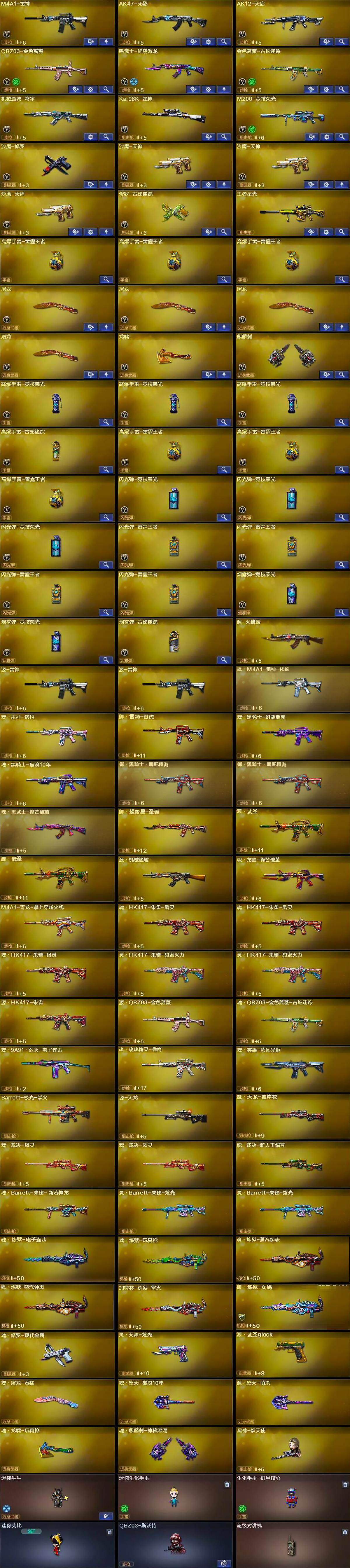 CFLX469229穿越火线账号详情图5