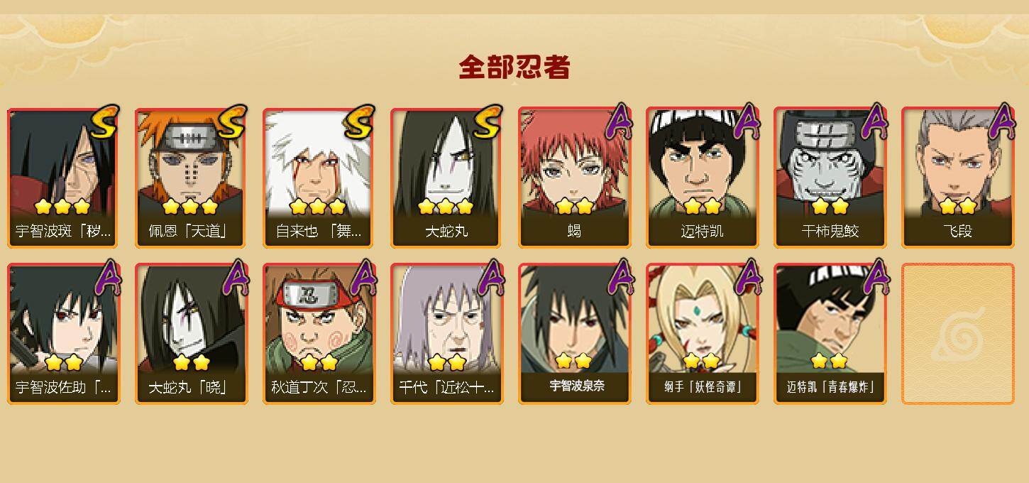 HYEY426906火影忍者账号详情图2