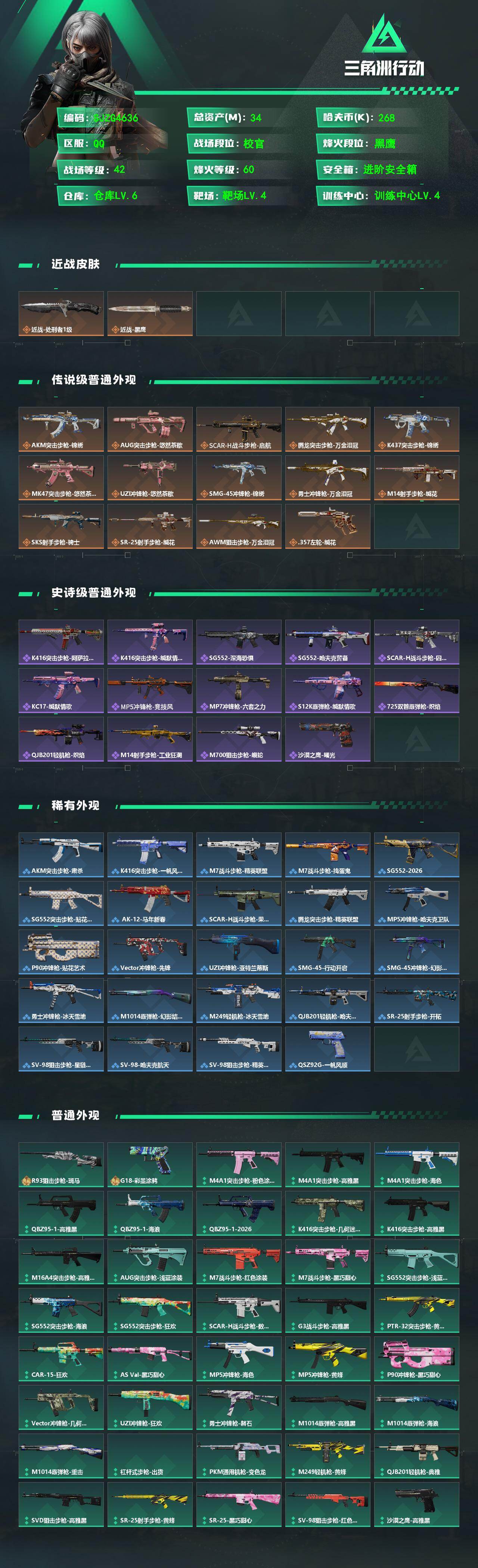 SJZEY488335三角洲行动账号详情图2