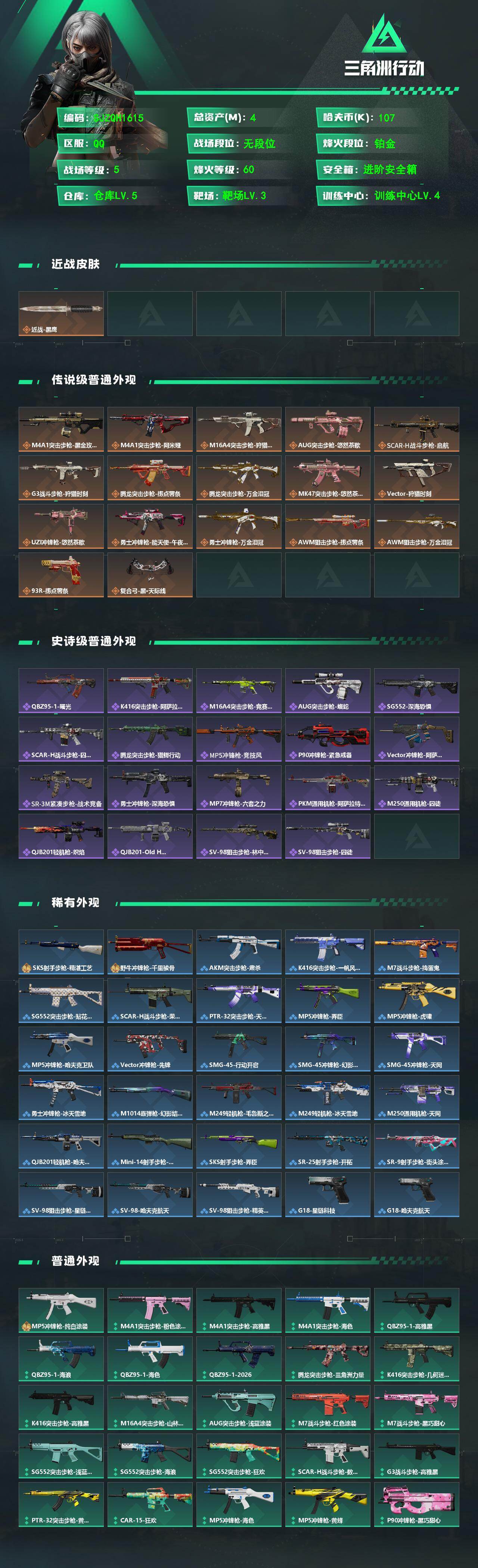 SJZEY488661三角洲行动账号详情图2