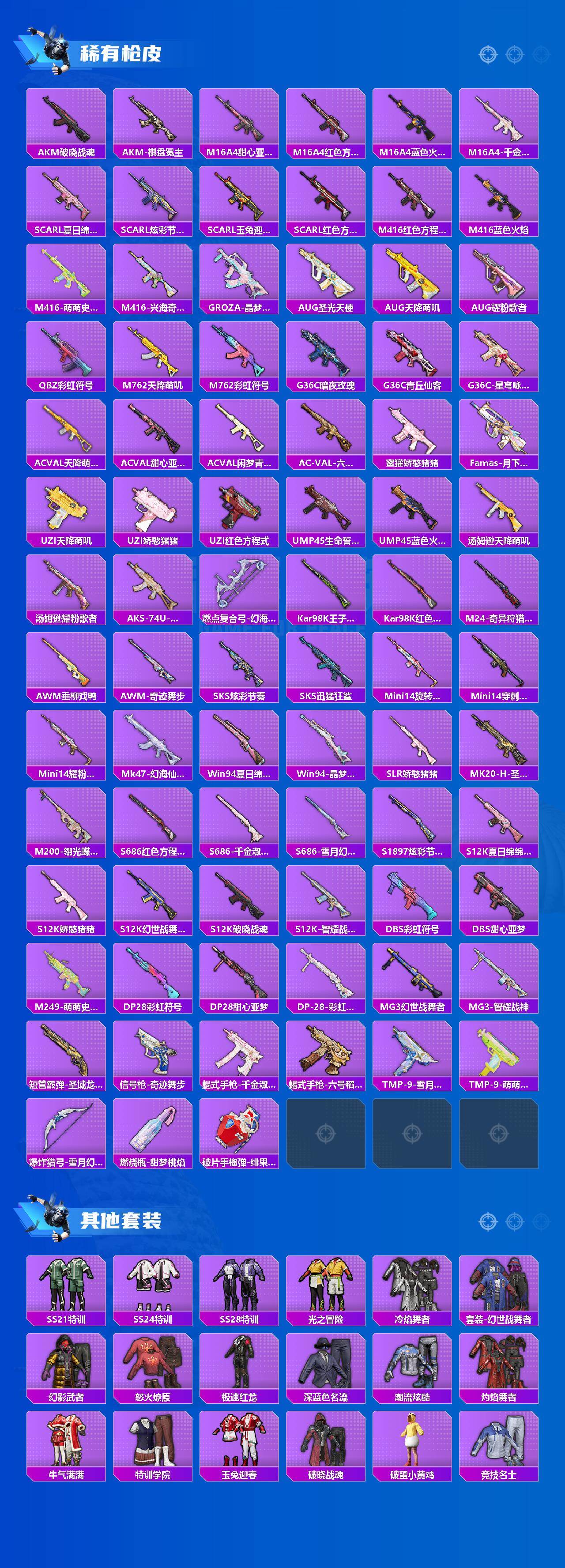 HPLX4172468和平精英账号详情图2