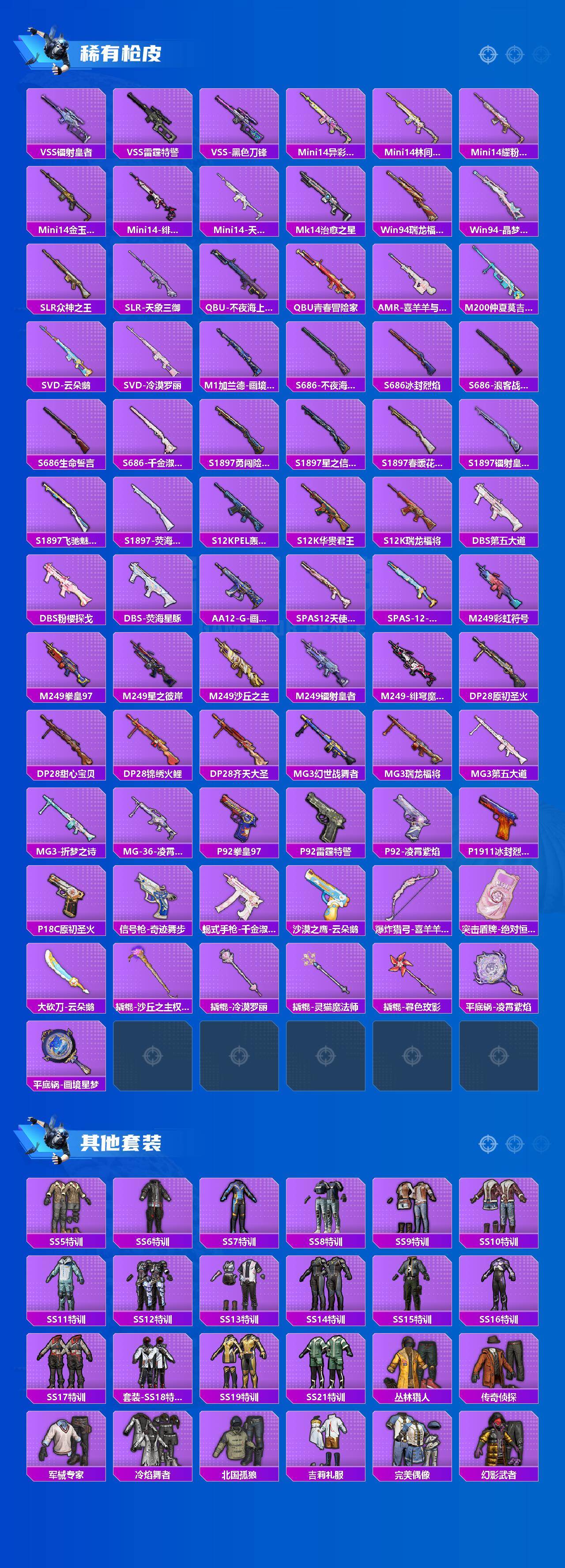 HPLX4172208和平精英账号详情图4