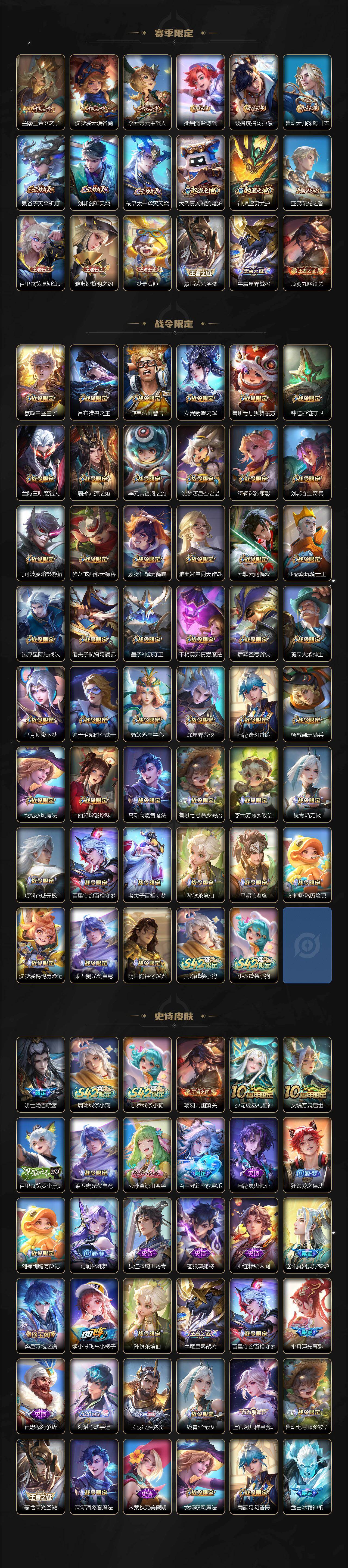 WZLX4281950王者荣耀账号详情图5 WZLX4281950王者荣耀账号详情图5