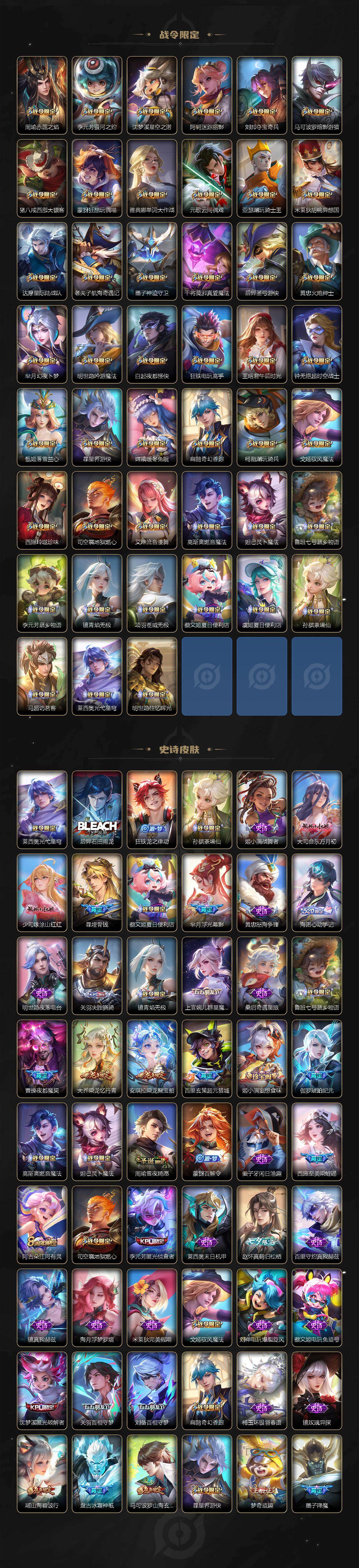 WZLX4305226王者荣耀账号详情图7 WZLX4305226王者荣耀账号详情图7