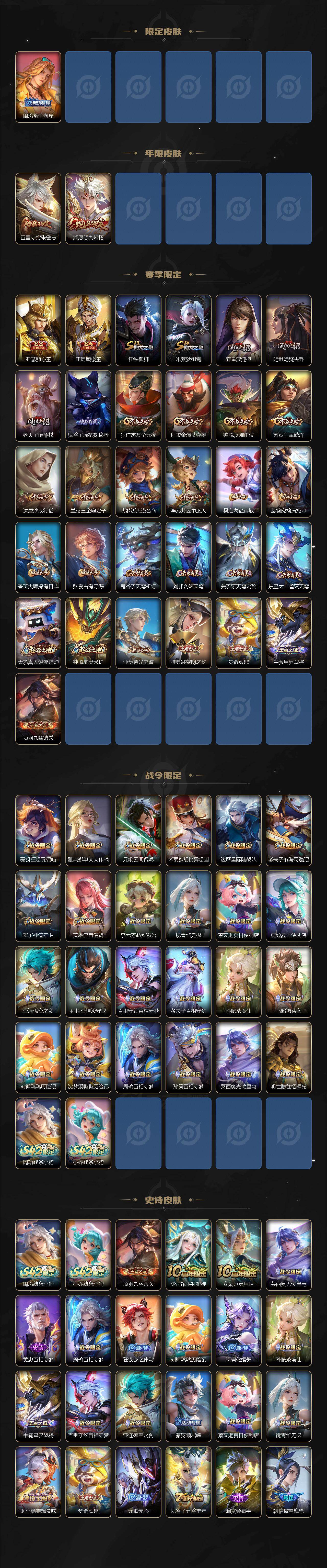 WZLX4282239王者荣耀账号详情图3 WZLX4282239王者荣耀账号详情图3