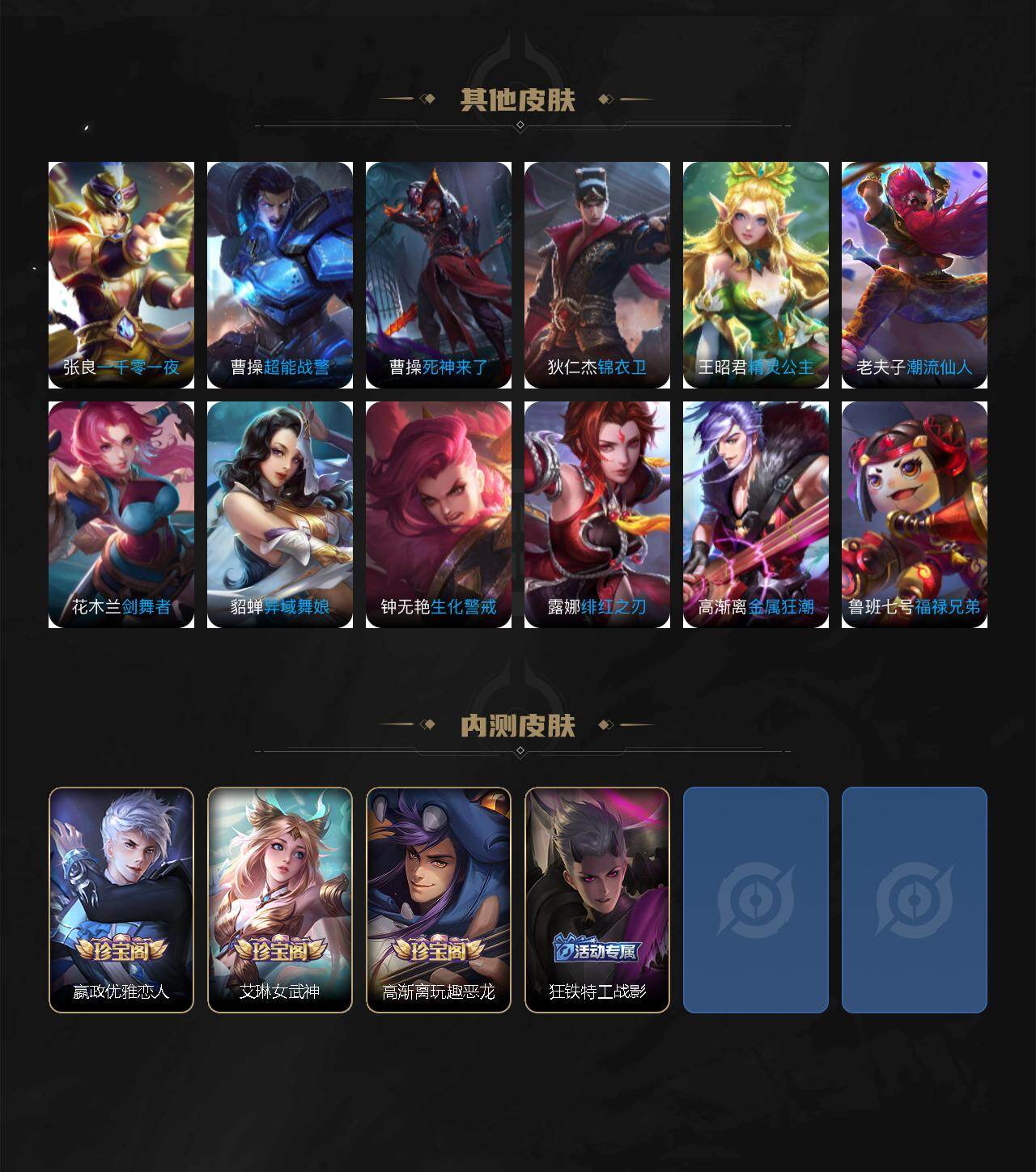 WZLX4282258王者荣耀账号详情图7 WZLX4282258王者荣耀账号详情图7