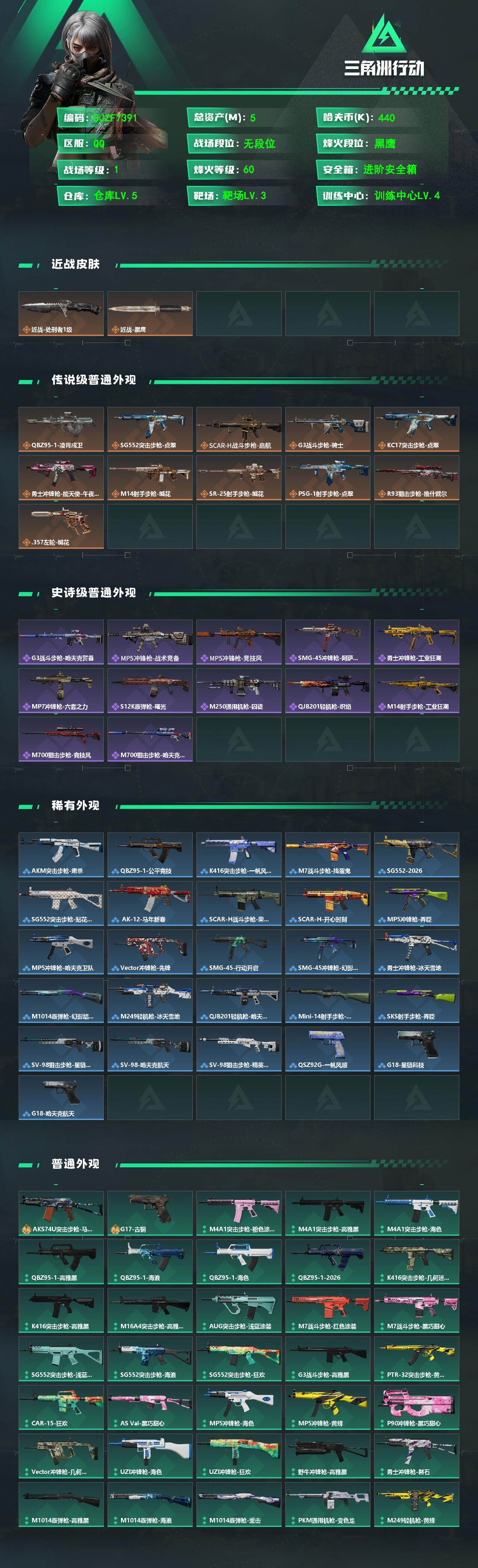 SJZEY489758三角洲行动账号详情图2