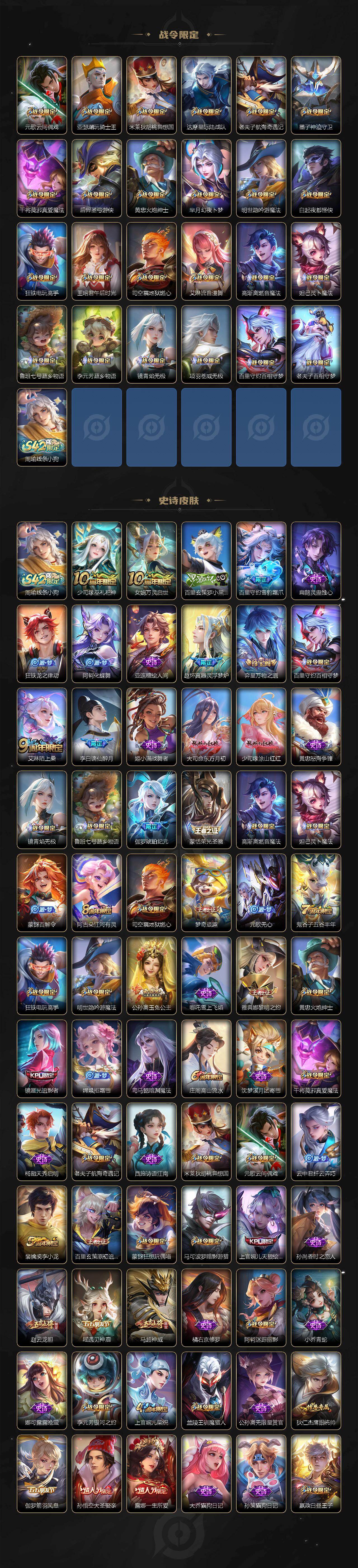 WZLX4285205王者荣耀账号详情图4