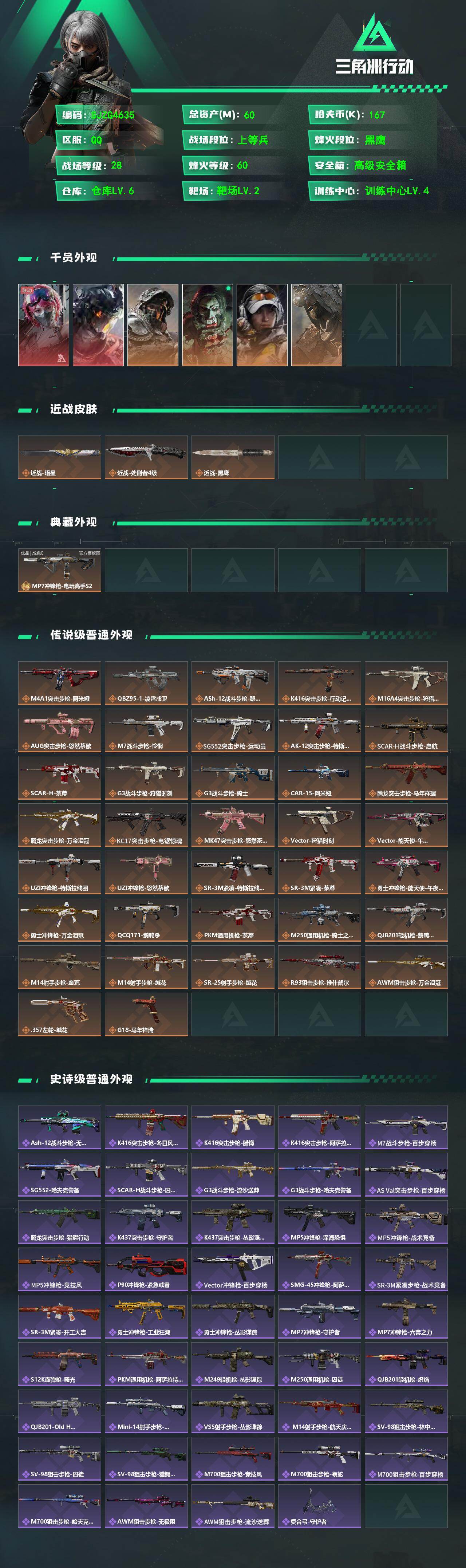 SJZEY488111三角洲行动账号详情图2