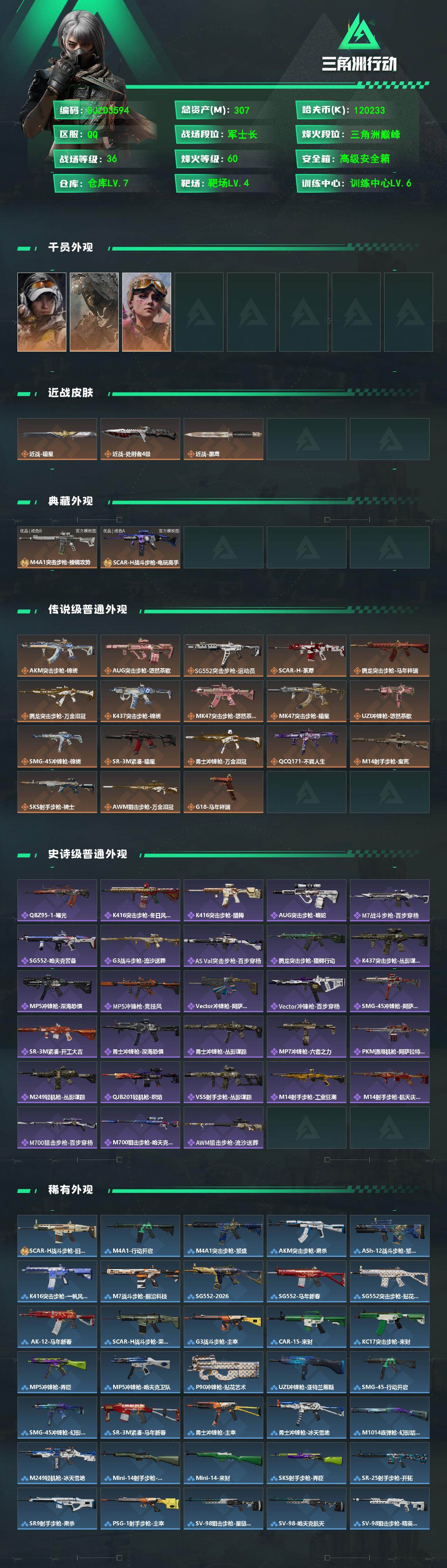 SJZEY488242三角洲行动账号详情图2