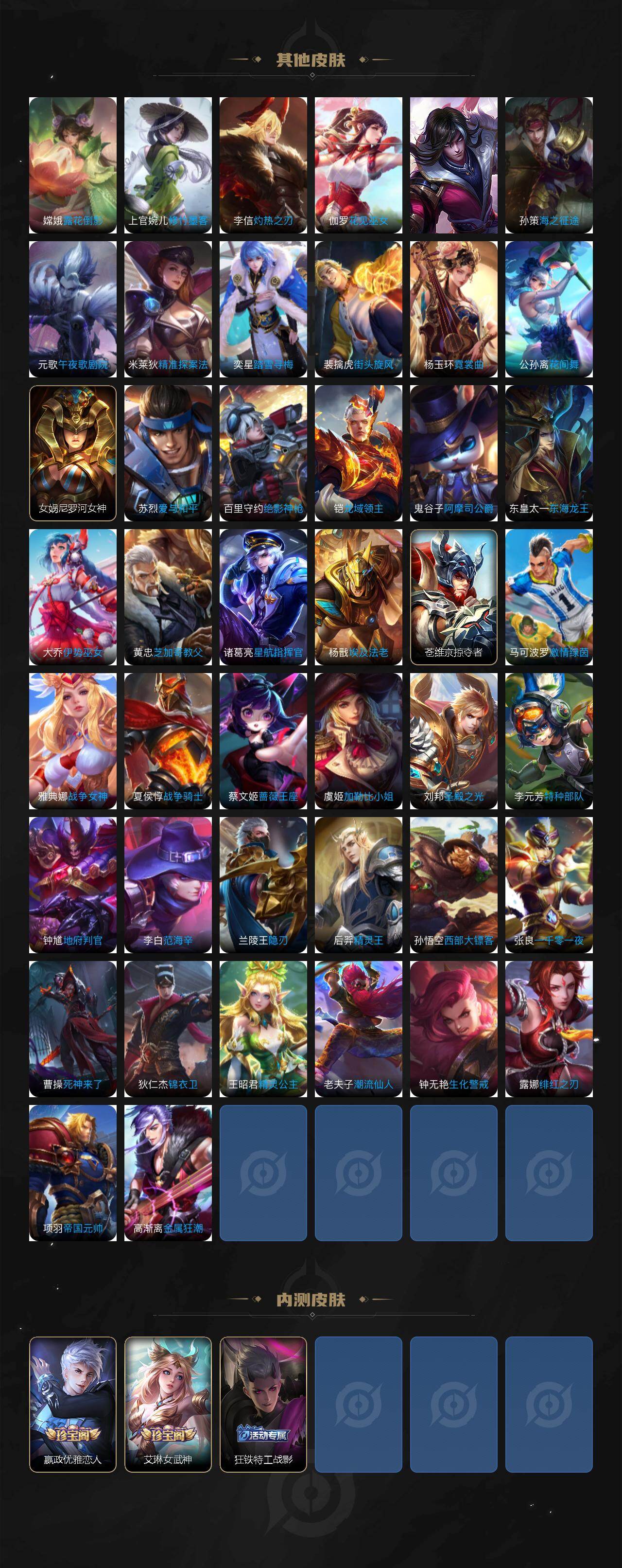 WZLX4281130王者荣耀账号详情图6 WZLX4281130王者荣耀账号详情图6