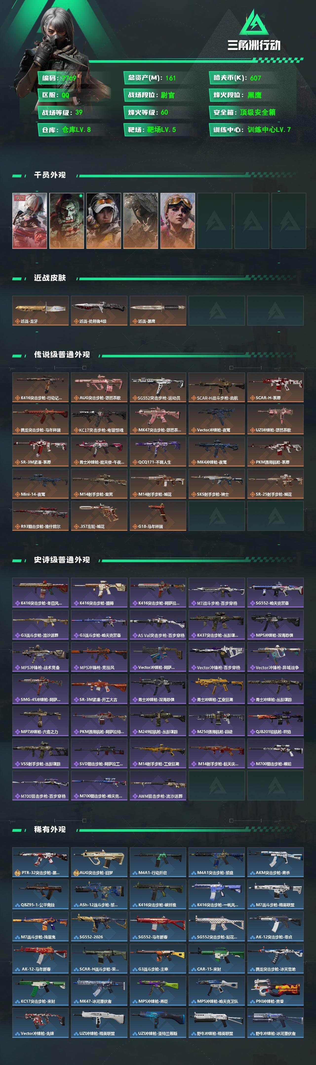 SJZCMW499216三角洲行动账号详情图2