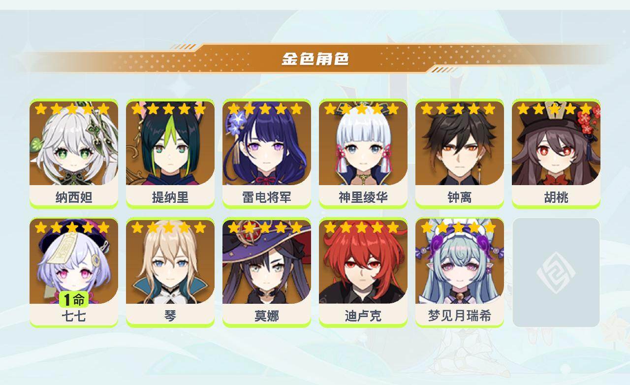 YSEY44176原神账号详情图3