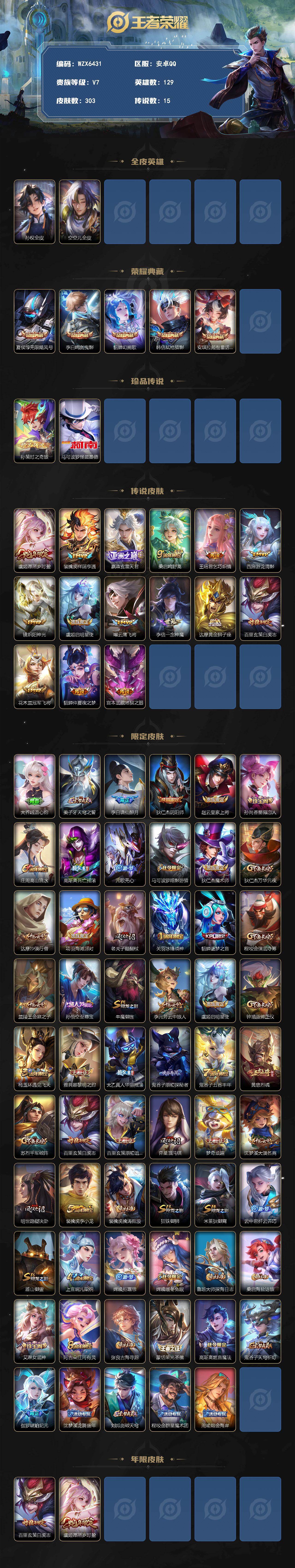 WZEY4284272王者荣耀账号详情图2