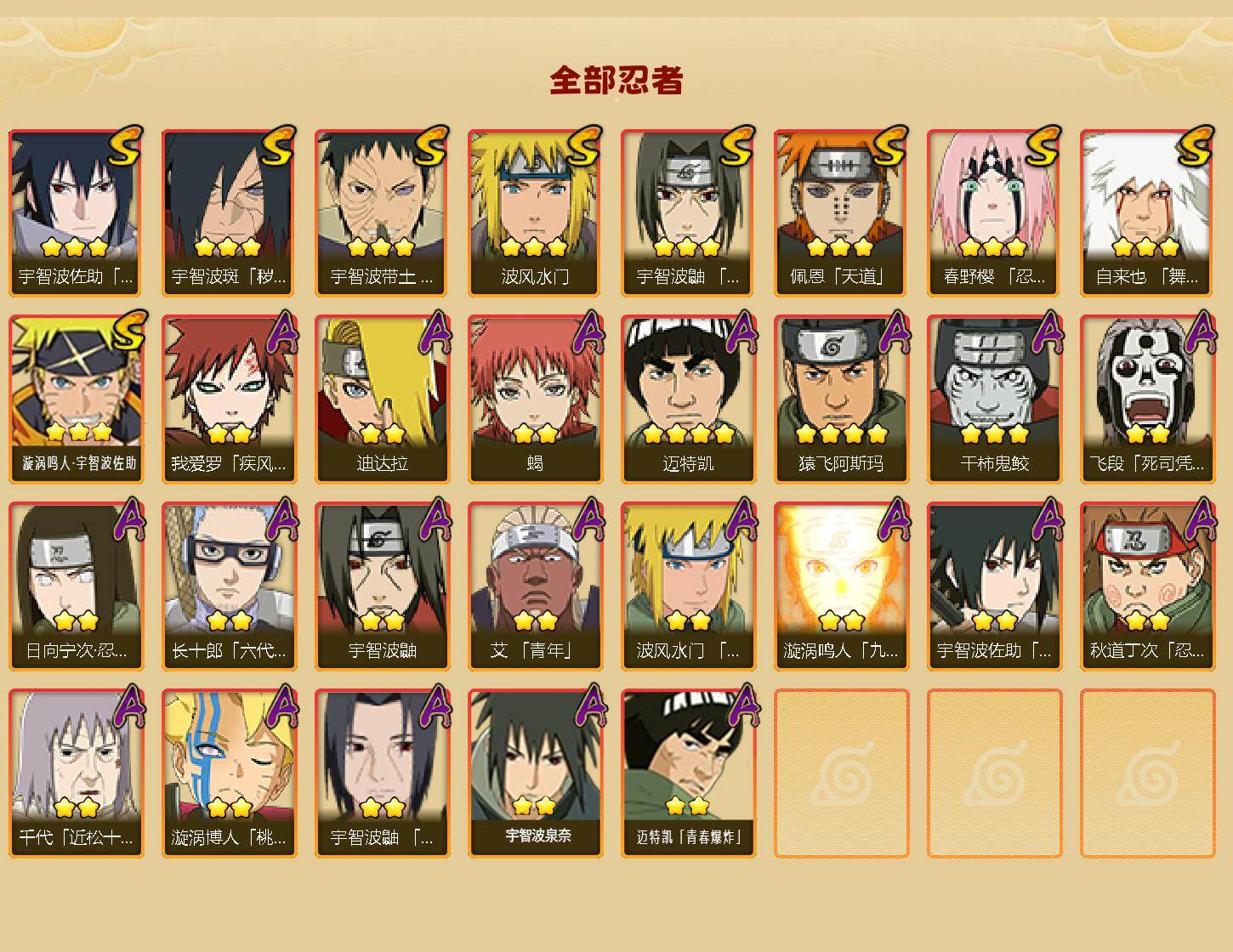 HYJM427911火影忍者账号详情图2