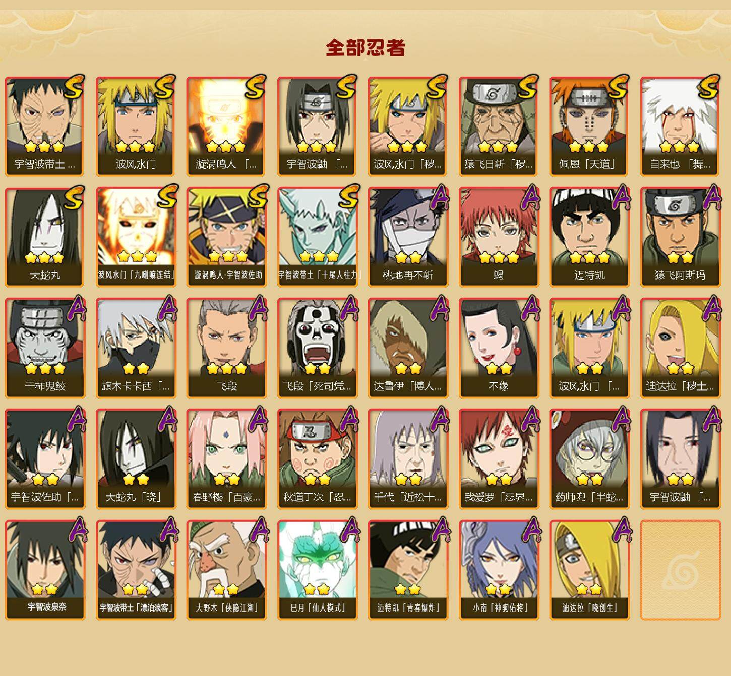 HYQM427379火影忍者账号详情图3