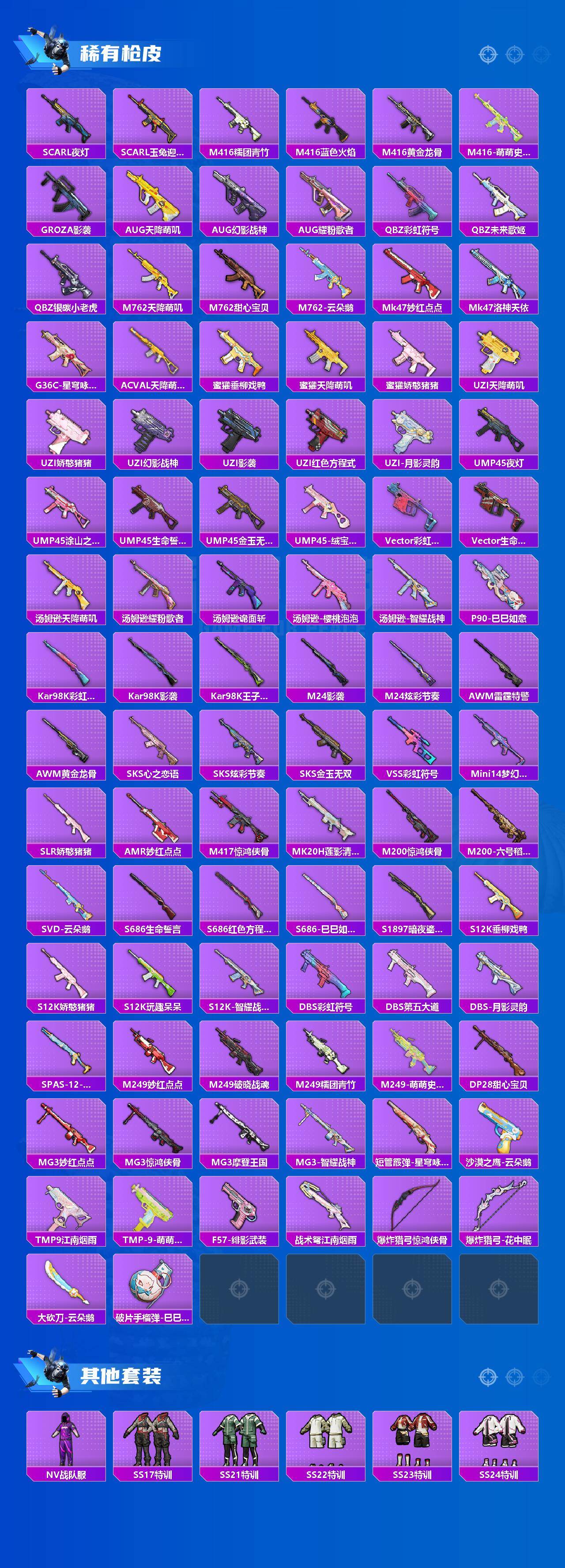 HPLX4162071和平精英账号详情图3