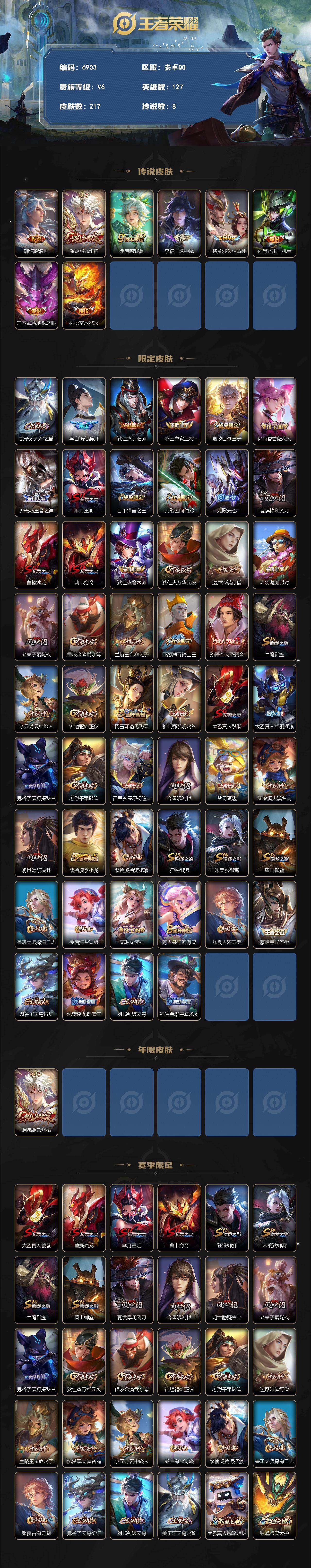 WZLX4284212王者荣耀账号详情图2