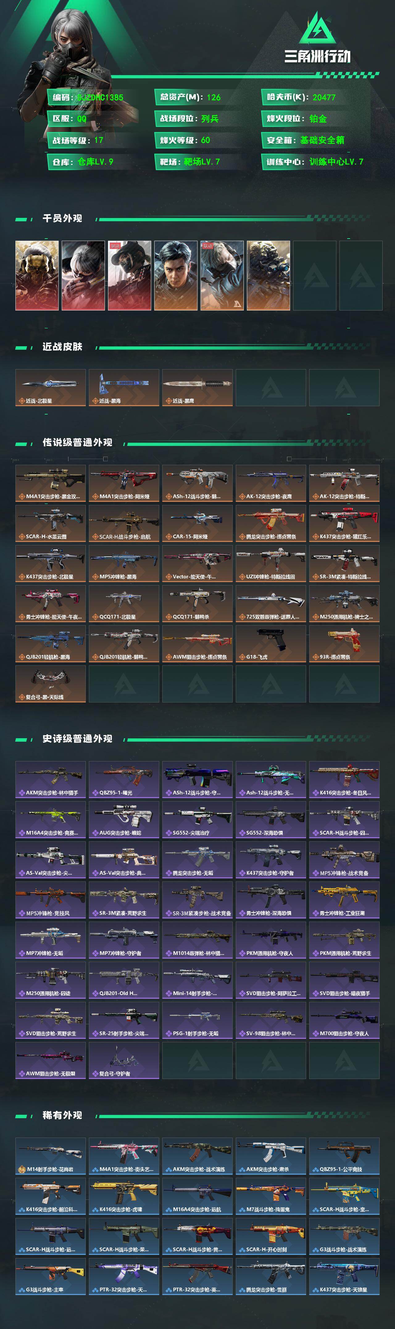 SJZQM4110208三角洲行动账号详情图3