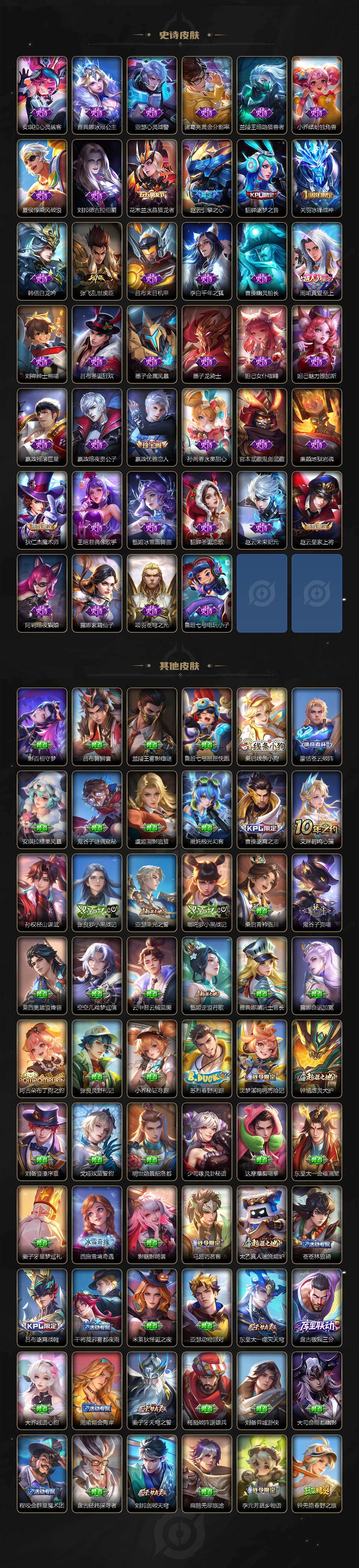 WZLX4312170王者荣耀账号详情图5