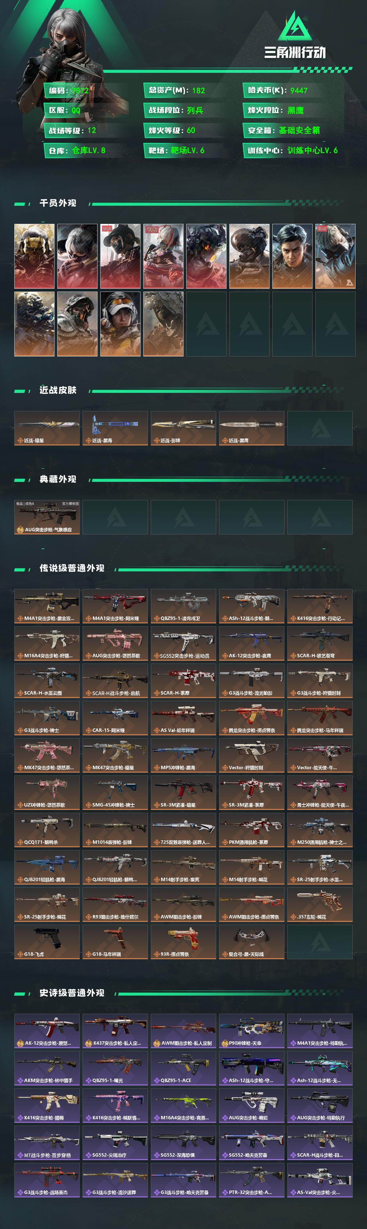 SJZCMW4100100三角洲行动账号详情图2