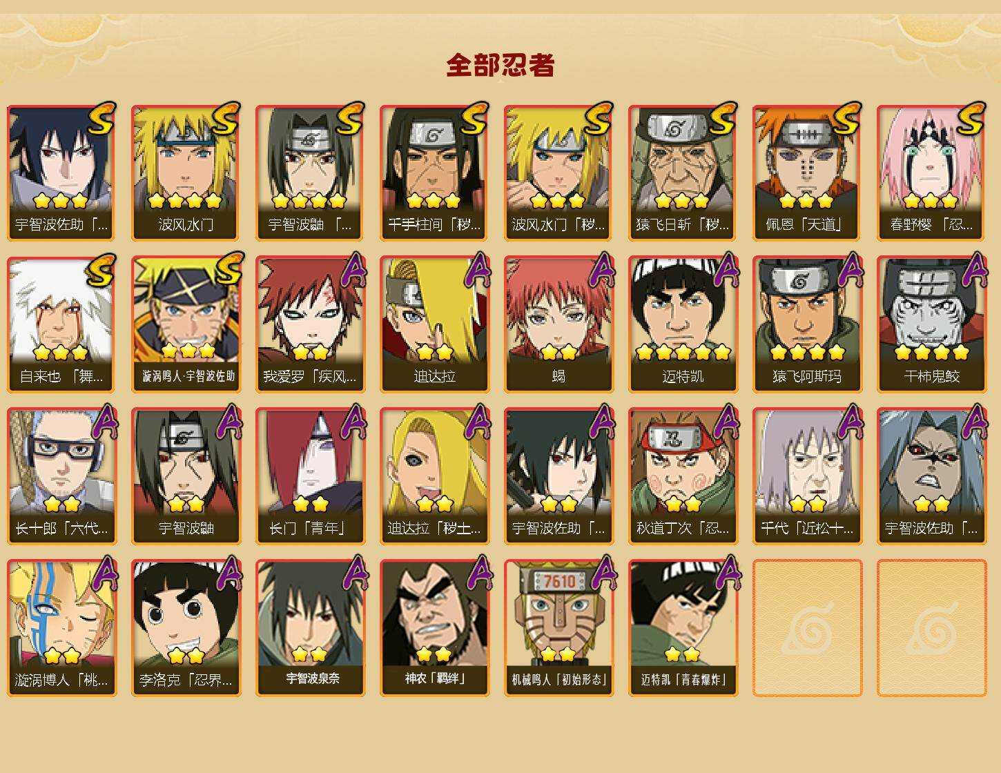 HYEY427577火影忍者账号详情图2