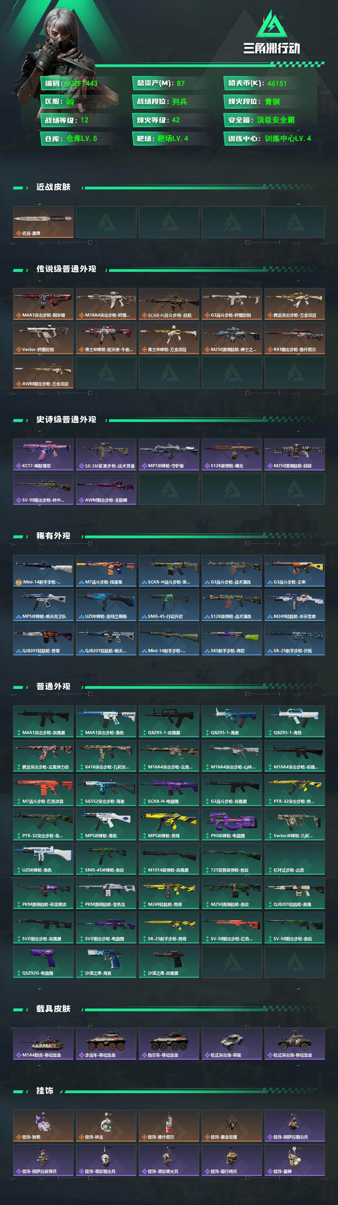 SJZEY490353三角洲行动账号详情图2